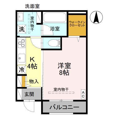 Hale　Lani（ハレラニ）（102） 間取り図画像