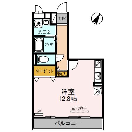 セジュールオッツ（201） 間取り図画像