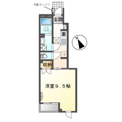 （仮称）水口町新城新築アパート２ 間取り図画像