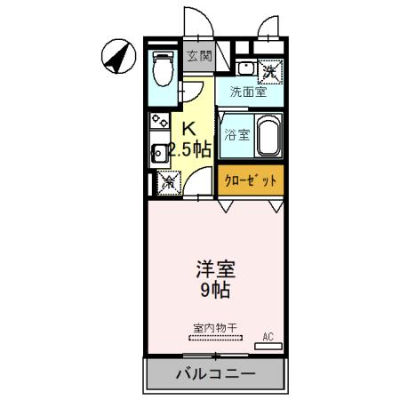 セジュールオッツ（302） 間取り図画像
