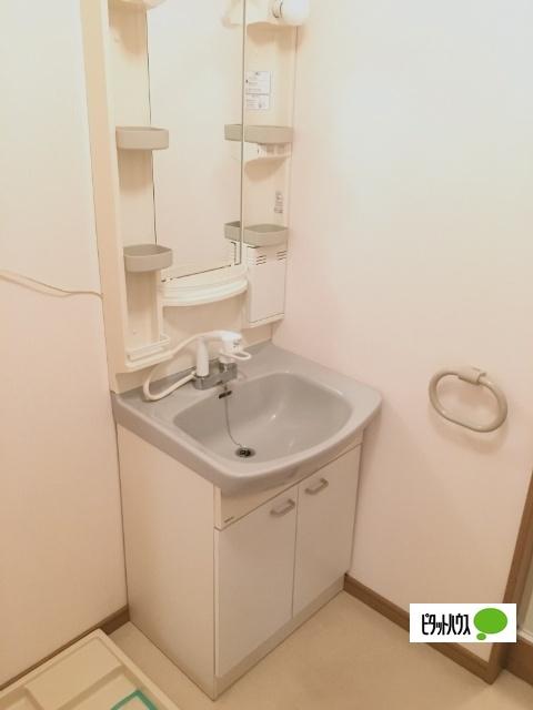 甲賀市水口町新町アパート 洗面