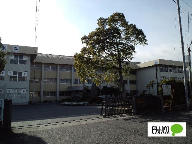 甲賀市立水口中学校：2775m