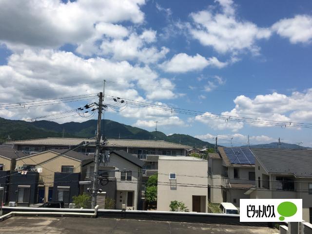 甲賀市水口町貴生川マンション 眺望