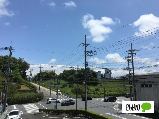 甲賀市水口町伴中山事務所 眺望