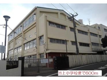 池上小学校：600m