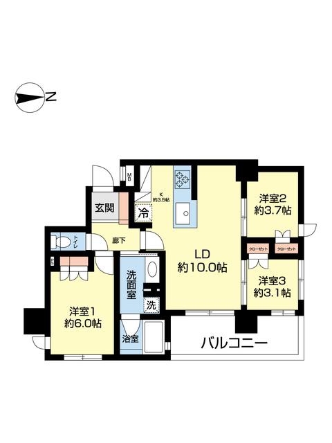  間取り図写真