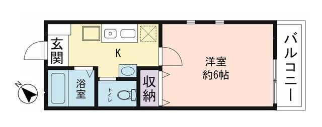 ヒルトップ新横浜（101） 間取り図画像