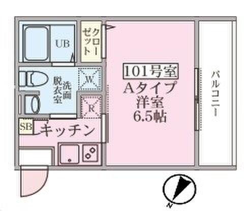 Marriott　金沢八景（101） 間取り図画像
