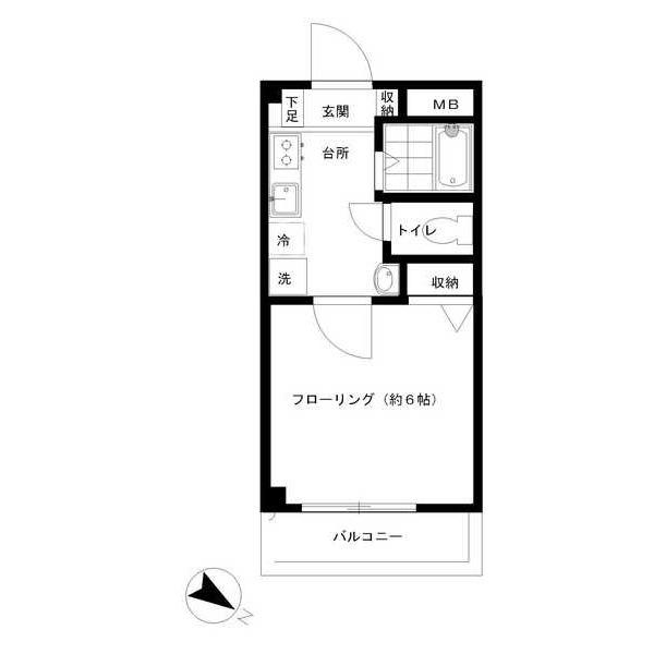 グリーンリーフ錦が丘（302） 間取り図画像