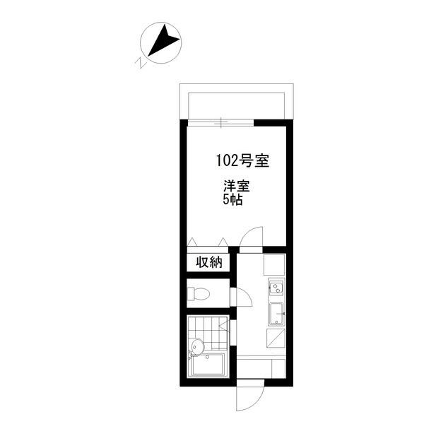 リヴェールＯ・Ｇ・Ａ参番館（102） 間取り図画像