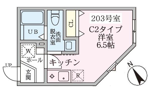 Ｒｉｖｅｒａ　Ｂｌｏｏｍ横浜（203） 間取り図画像