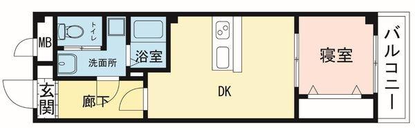 ウェストヴァリー大倉山（302） 間取り図画像