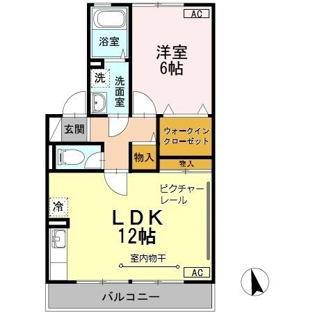 コーエイラポール日吉　弐番館（202） 間取り図画像
