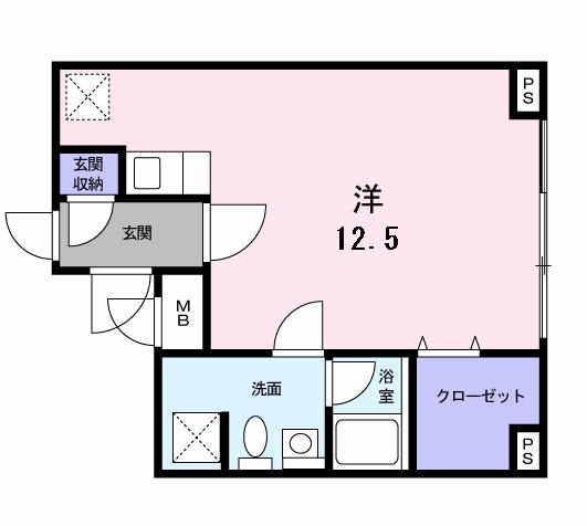 デライトコート　Ⅵ（101） 間取り図画像