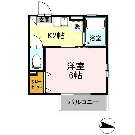 アンビシャス日吉（201） 間取り図画像
