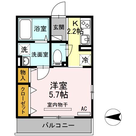 グランフィールズⅢ（101） 間取り図画像