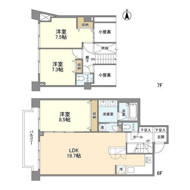  間取り図写真