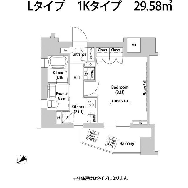  間取り図写真