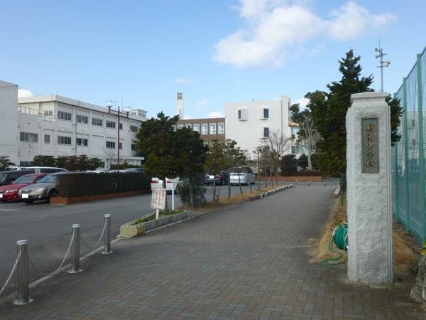 津市立朝陽中学校：1468m