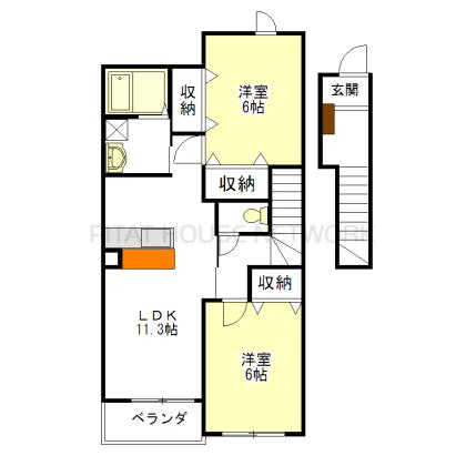  間取り図写真