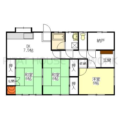  間取り図写真