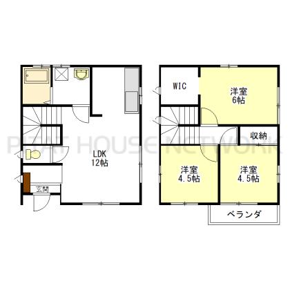  間取り図写真
