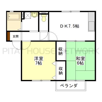  間取り図写真