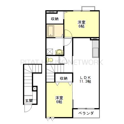  間取り図写真