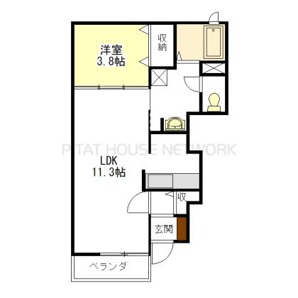 間取り図写真