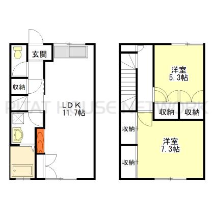 間取り図写真