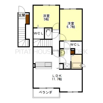  間取り図写真