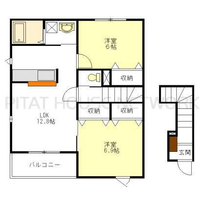  間取り図写真