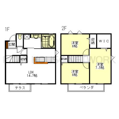  間取り図写真