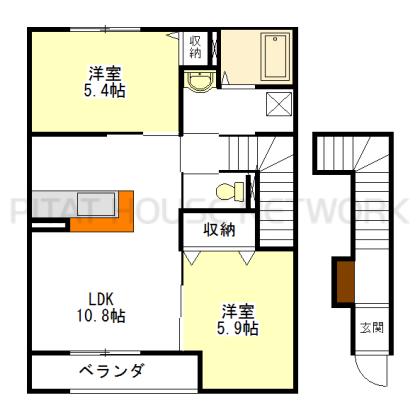  間取り図写真