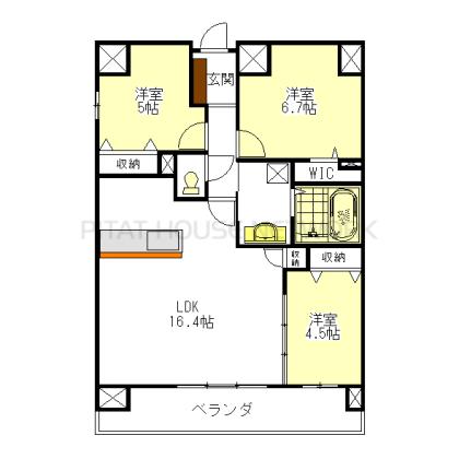  間取り図写真