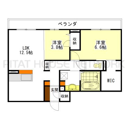  間取り図写真