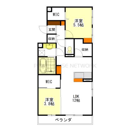  間取り図写真