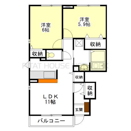  間取り図写真