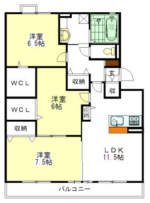 Lavender　Hearts 間取り図画像