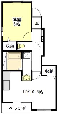 Y･Yロータス Ａ・B棟 間取り図画像