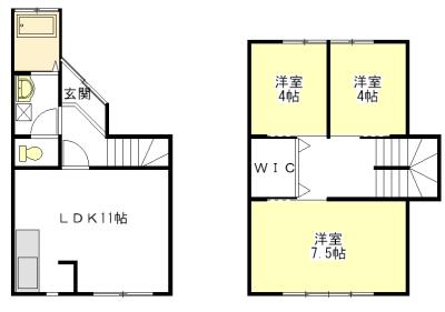  間取り図写真
