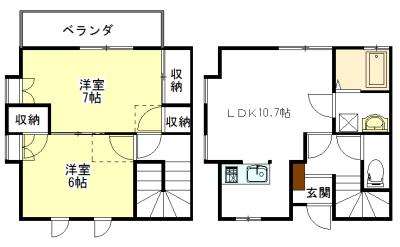  間取り図写真