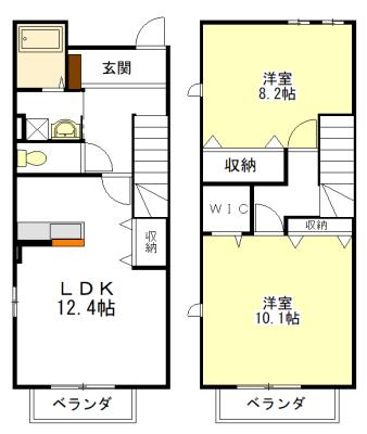 グレース・レジデンス　Ｉ 間取り図画像