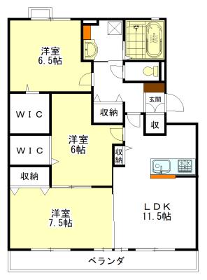  間取り図写真