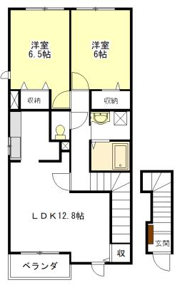 ファインコートＡ棟 間取り図画像