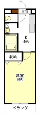 ブロッサムガーデン利平治 間取り図画像