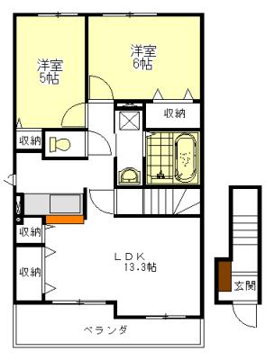  間取り図写真
