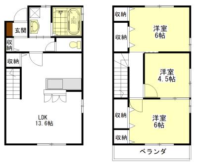  間取り図写真