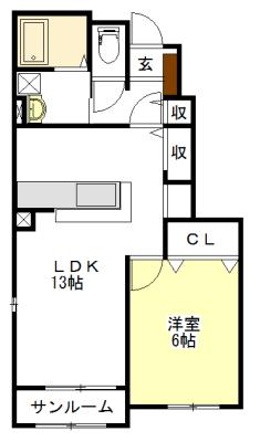  間取り図写真