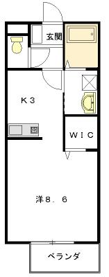 ガレッタG 間取り図画像